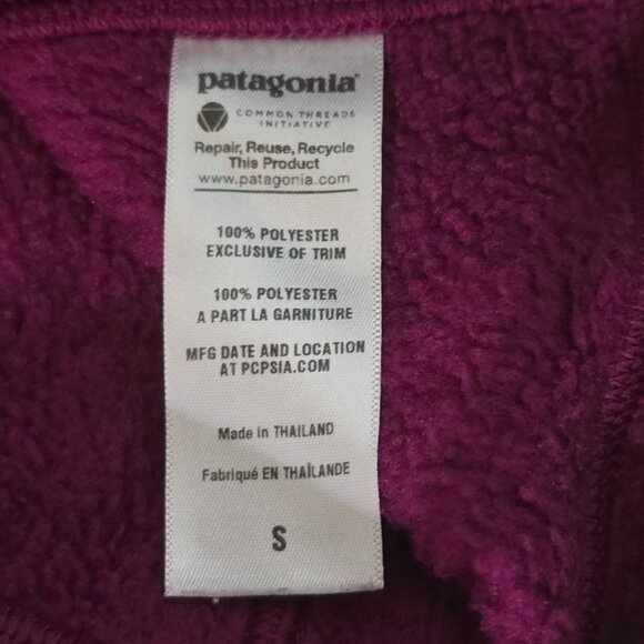 Patagonia #29220 Better Sweater Beanie - FUSCIA - Sz S* 9 7/8" Opening - Picture 5 of 6